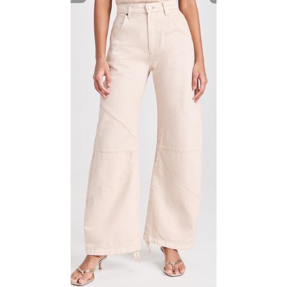 EB Denim Frederic Barrel Jean in Off White 26
